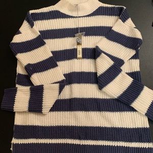Lauren Conrad striped knit sweater